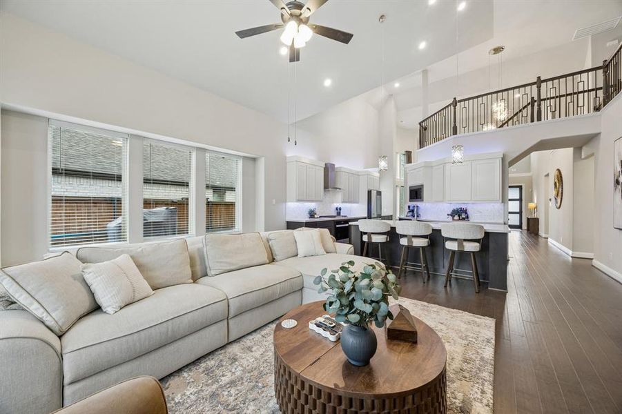 Furnished interior view inside a new home in , Fate (Image 17).