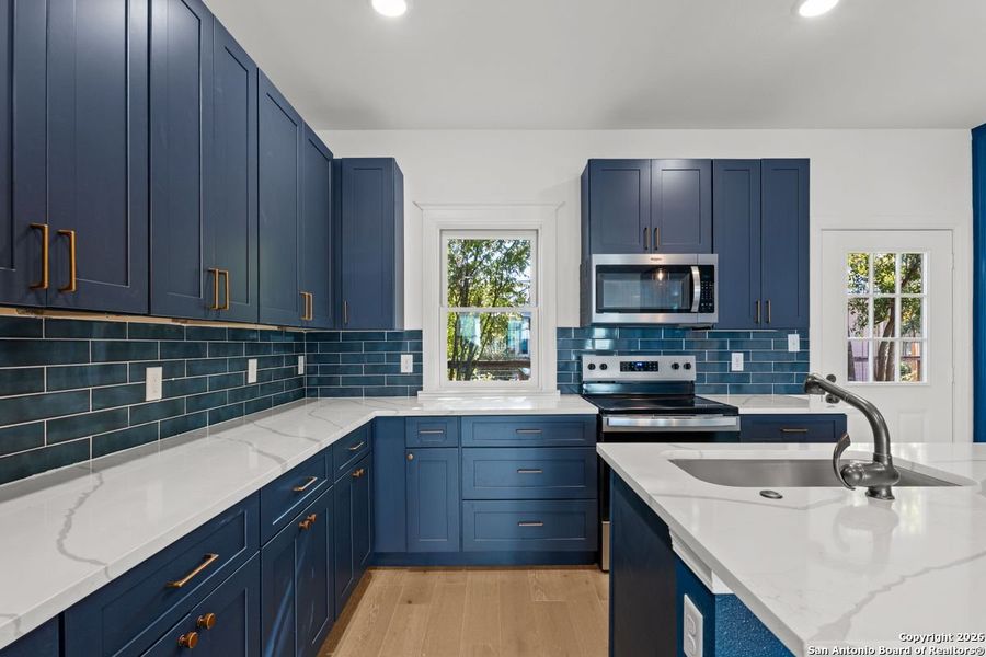 Furnished interior view inside a new home in , San Antonio (Image 13).