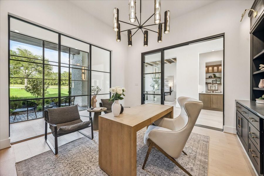 Furnished interior view inside a new home in Stallion Lakes, Hockley (Image 15).