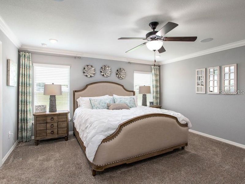 Furnished interior view inside a new home in Harbor at Lake Henry - Single-Family Homes, Winter Haven (Image 3).