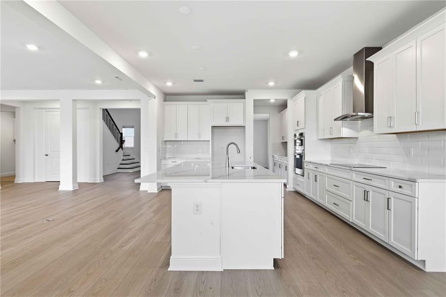 Furnished interior view inside a new home in Creeks Edge at Twin Rivers, Parrish (Image 12).