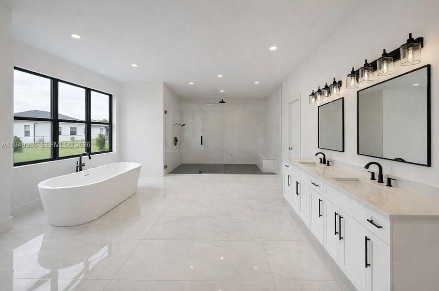 Furnished interior view inside a new home in , Naples (Image 7).