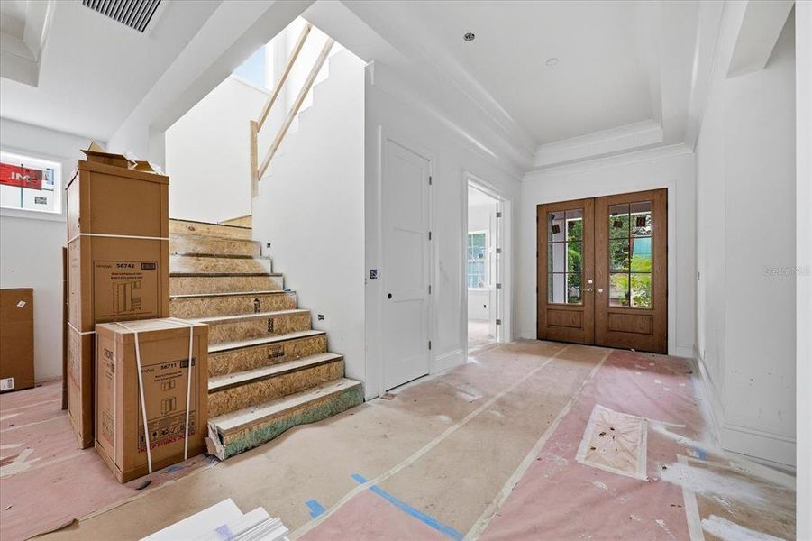 In-progress construction of a new home in , Tampa, FL (Image 36).