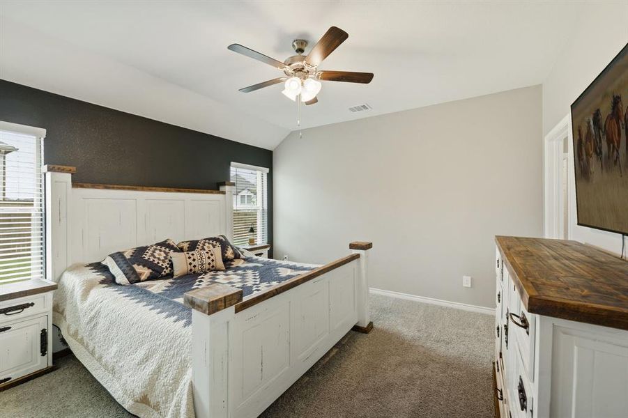 Furnished interior view inside a new home in , Fate (Image 5).
