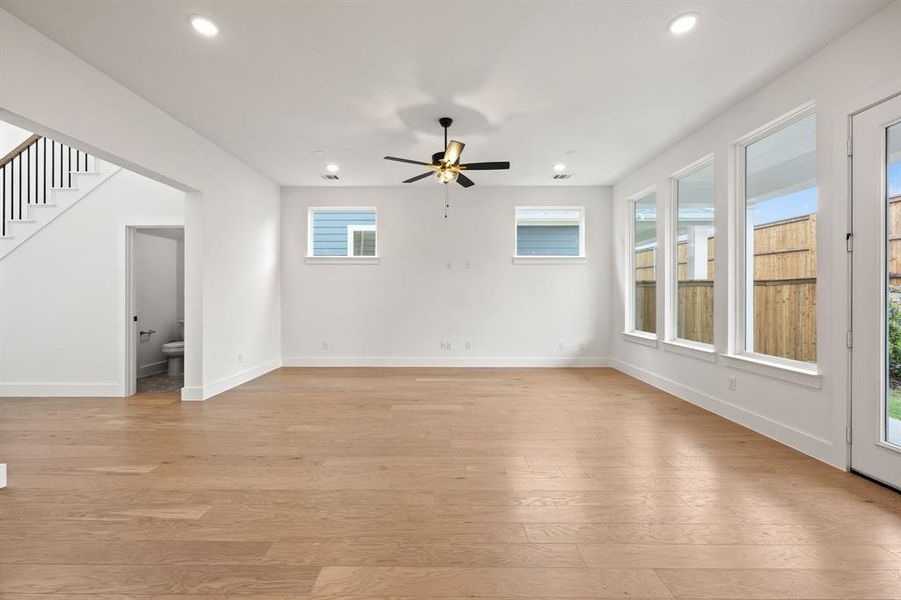 Spacious, unfurnished interior of a new home in North Square at Uptown, Celina (Image 30).