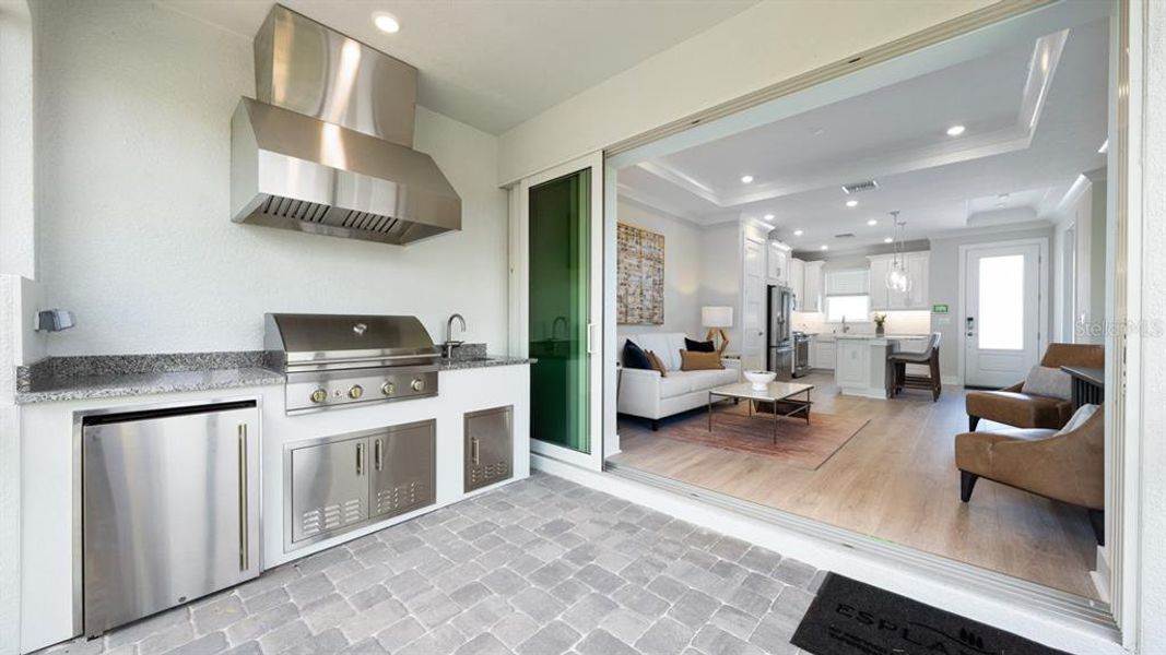 Furnished interior view inside a new home in Esplanade at Azario Lakewood Ranch, Lakewood Ranch (Image 33).