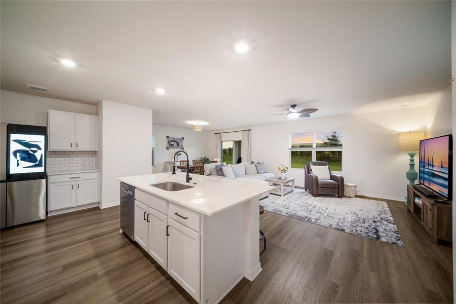 Furnished interior view inside a new home in Star Farms at Lakewood Ranch, Bradenton (Image 5).