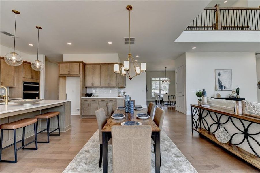 Furnished interior view inside a new home in , Cumming (Image 6).