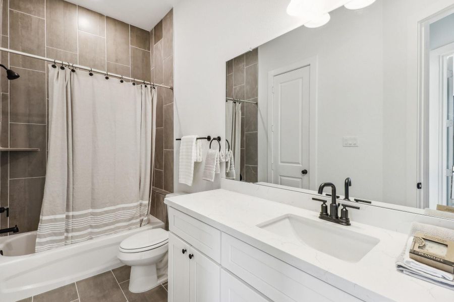 Furnished interior view inside a new home in , Houston (Image 6).