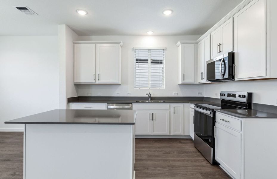 Furnished interior view inside a new home in Sonterra, Jarrell (Image 7).