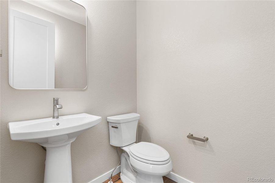 Furnished interior view inside a new home in Portrait at The Canyons, Castle Pines (Image 15).