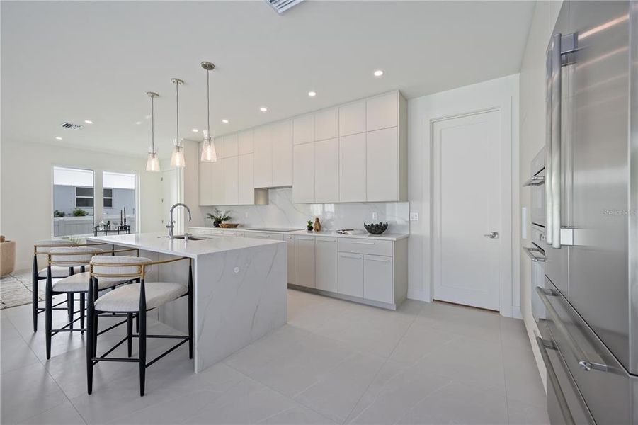 Furnished interior view inside a new home in , Sarasota (Image 59).