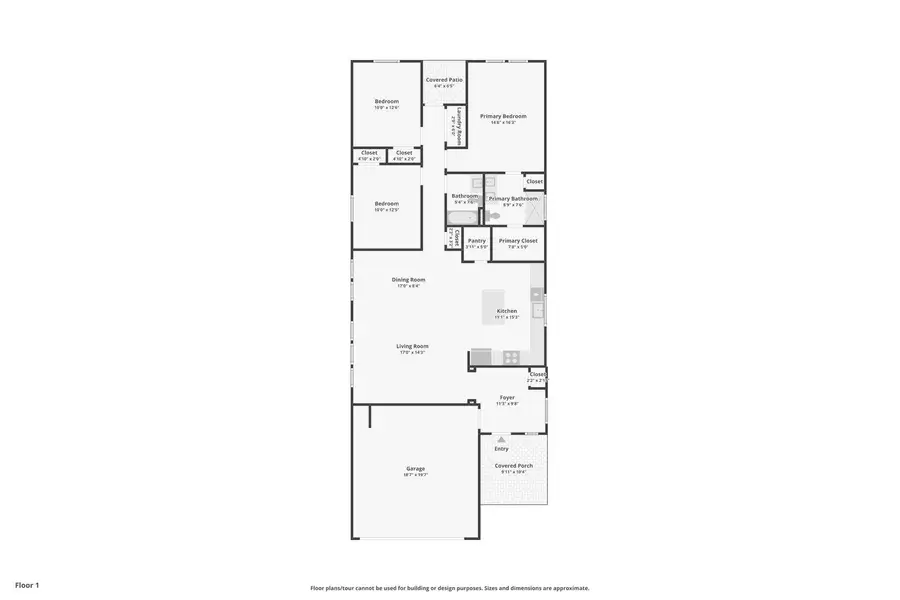 View of floor plan / room layout