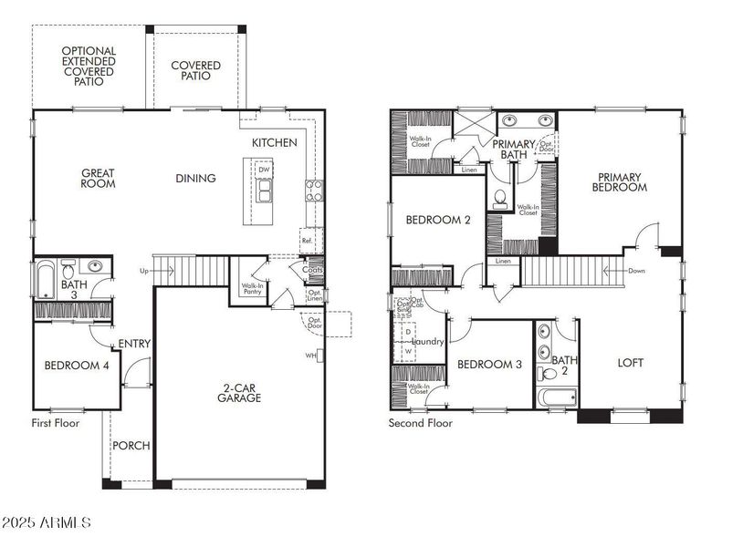 3505 Floor Plan Garage Right