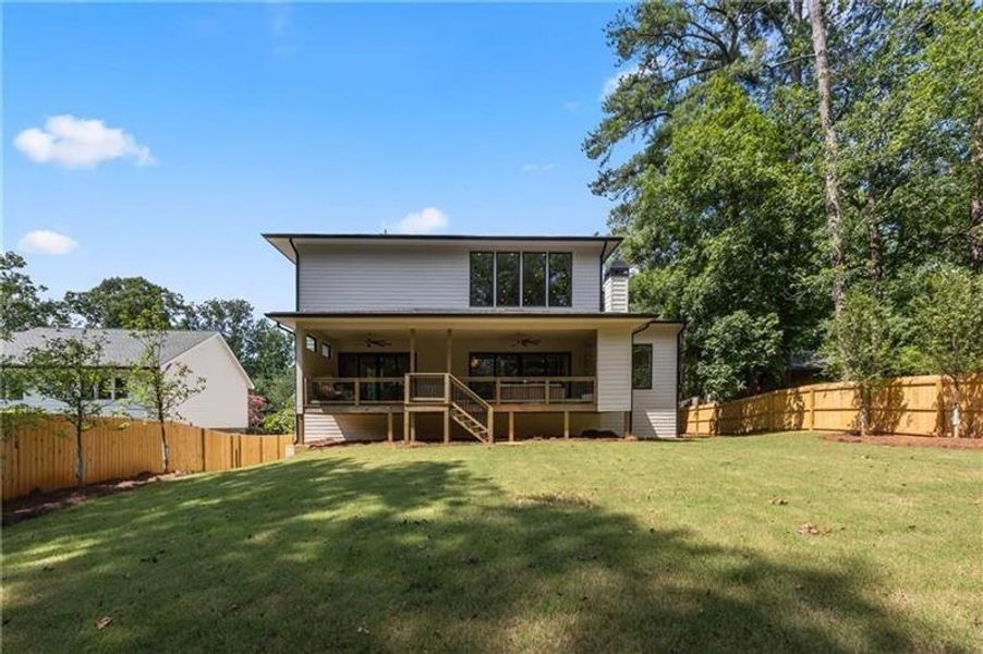 Exterior details and patio area of a home in , Sandy Springs (Image 29).