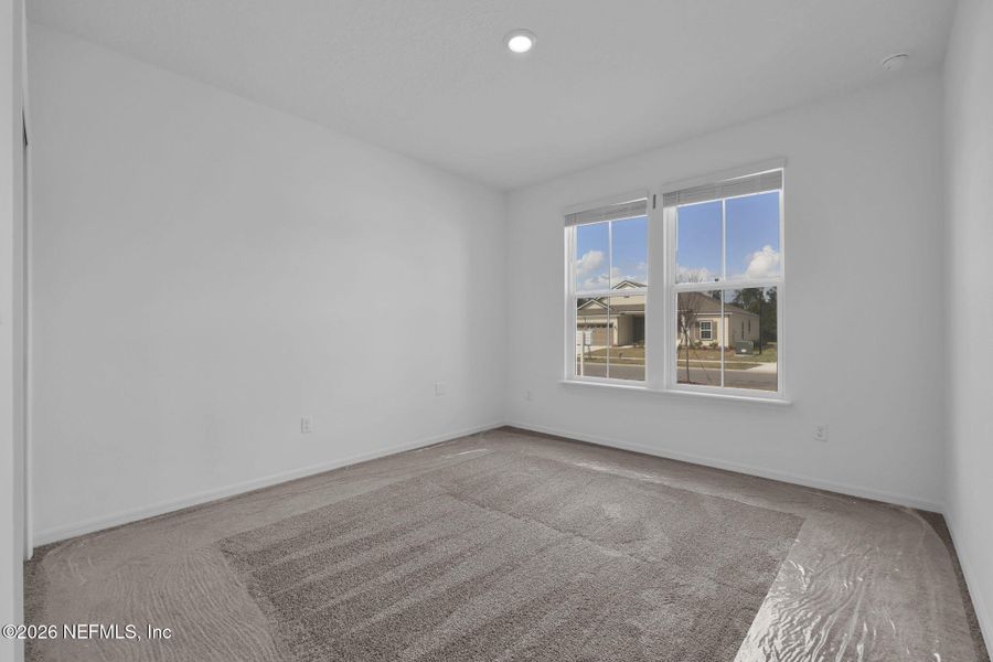 Spacious, unfurnished interior of a new home in Hyland Trail, Green Cove Springs (Image 16). Spacious, unfurnished interior of a new home in Hyland Trail, Green Cove Springs (Image 16).