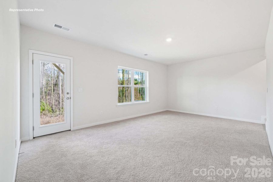 Spacious, unfurnished interior of a new home in Villages of Maiden, Maiden (Image 32).