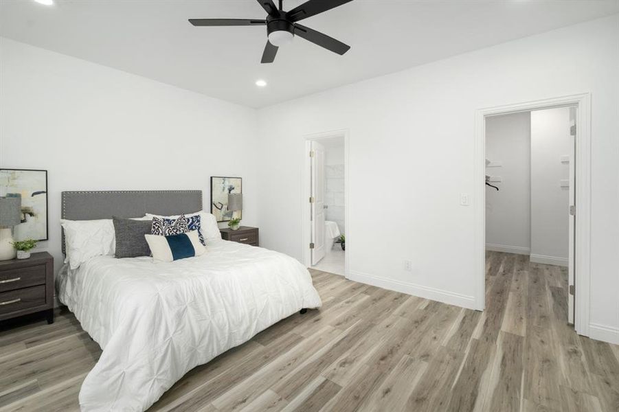 Furnished interior view inside a new home in , Gun Barrel City (Image 14).