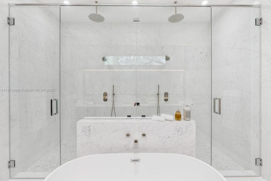 Furnished interior view inside a new home in , Miami (Image 18).