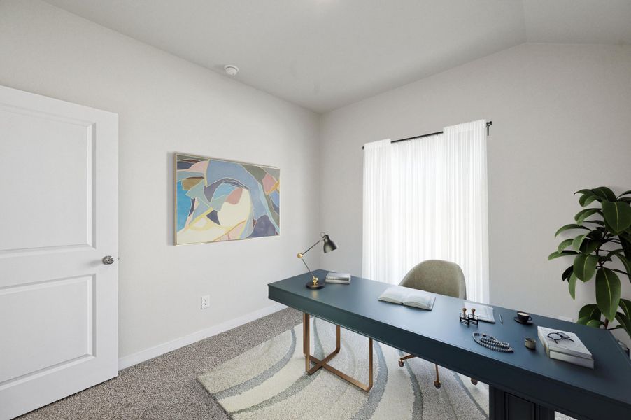 Representative furnished interior of a home built from the Cambria I by Cheldan Homes in Sunset Ridge, Keene (Image 9). Representative furnished interior of a home built from the Cambria I by Cheldan Homes in Sunset Ridge, Keene (Image 9).