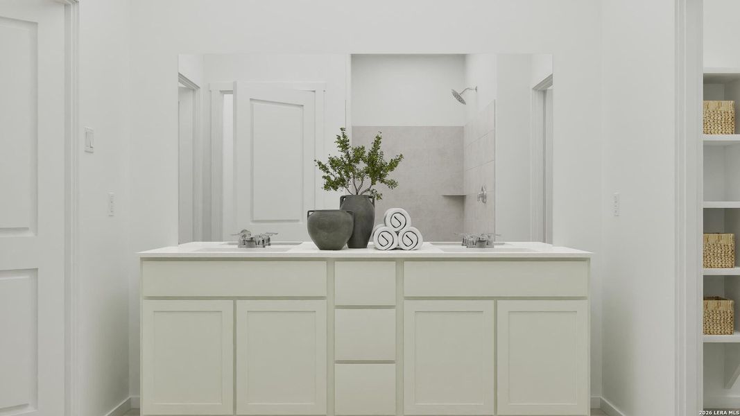 Furnished interior view inside a new home in Rose Valley, Converse (Image 11).