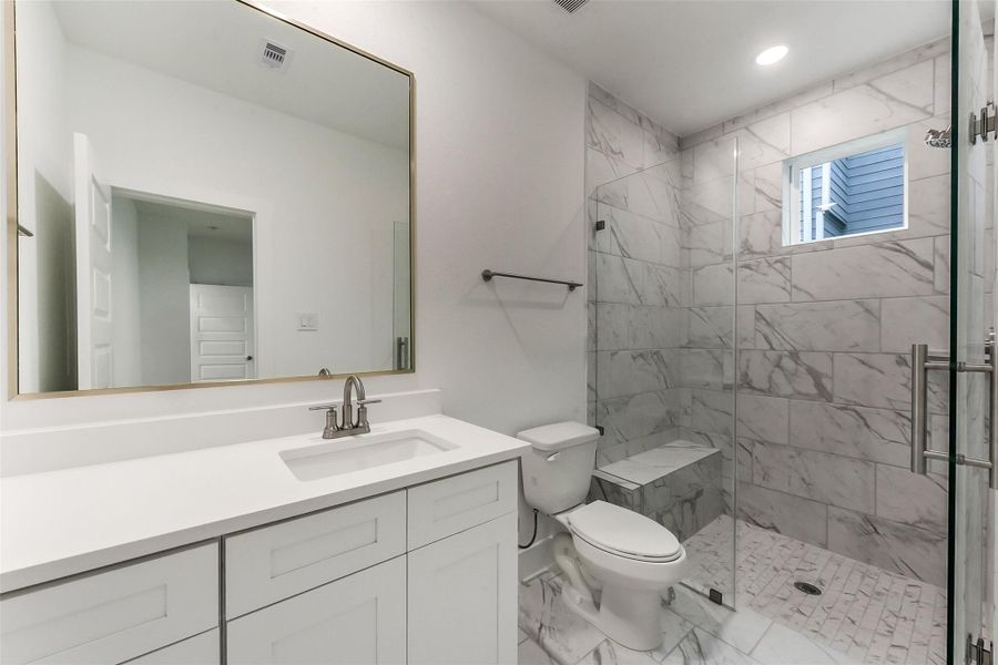 Furnished interior view inside a new home in , Houston (Image 12).