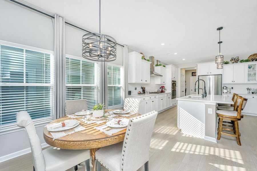 Furnished interior view inside a new home in , Summerville (Image 16).
