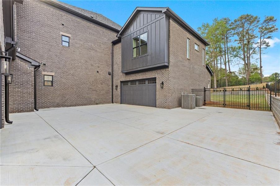 Exterior details and patio area of a home in , Dacula (Image 31). Exterior details and patio area of a home in , Dacula (Image 31).