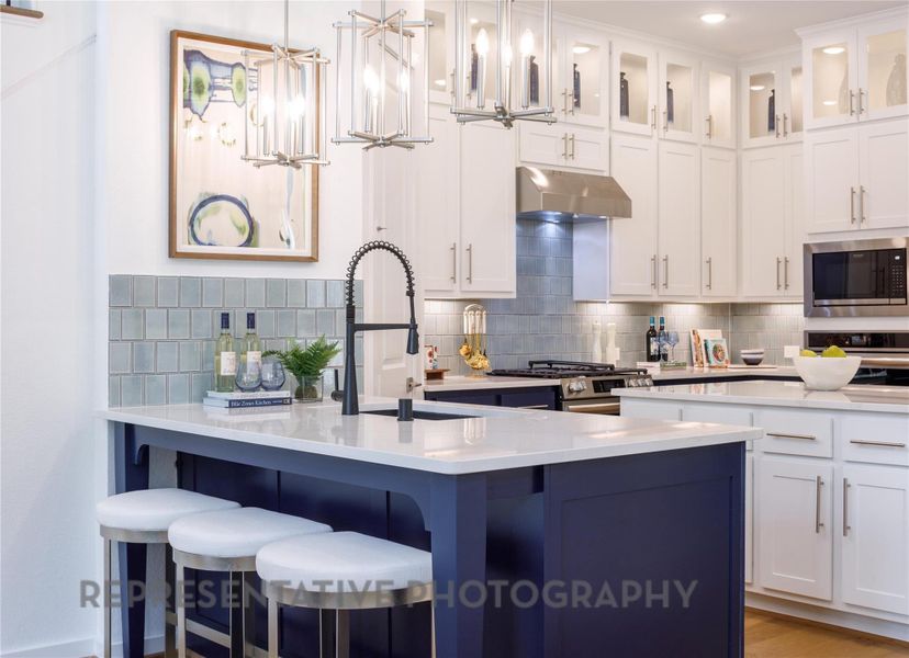 Furnished interior view inside a new home in Bridgeland Central: The Villas, Cypress (Image 39). Furnished interior view inside a new home in Bridgeland Central: The Villas, Cypress (Image 39).