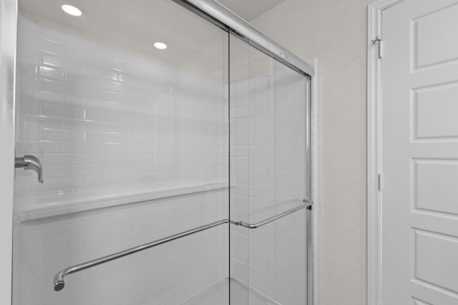 Walk-in Shower in Owner's Bath