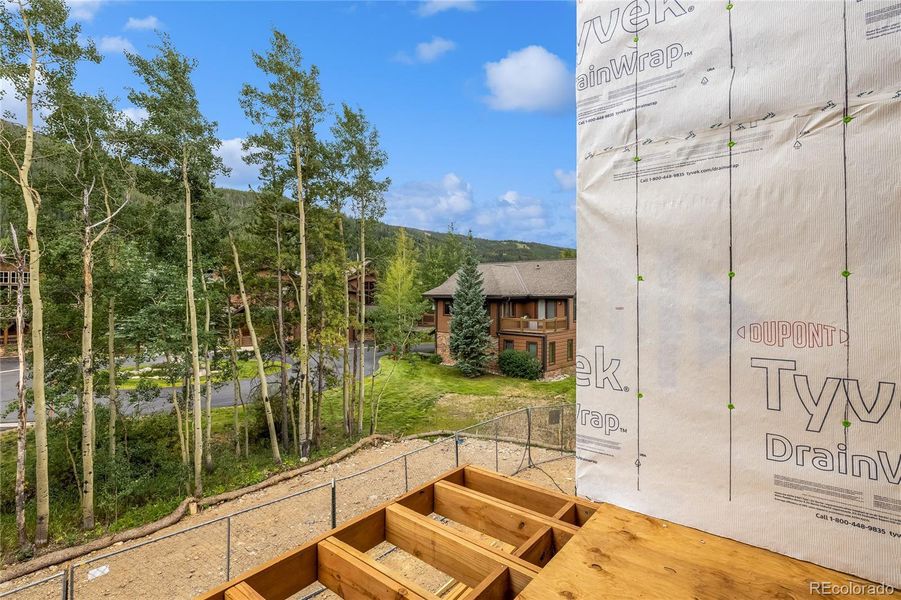 The future deck for unit D2-Estimated completion Q1 2026