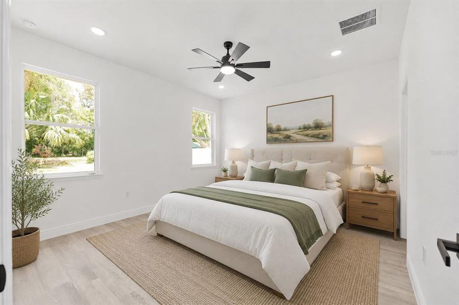 Furnished interior view inside a new home in , Summerfield (Image 12).