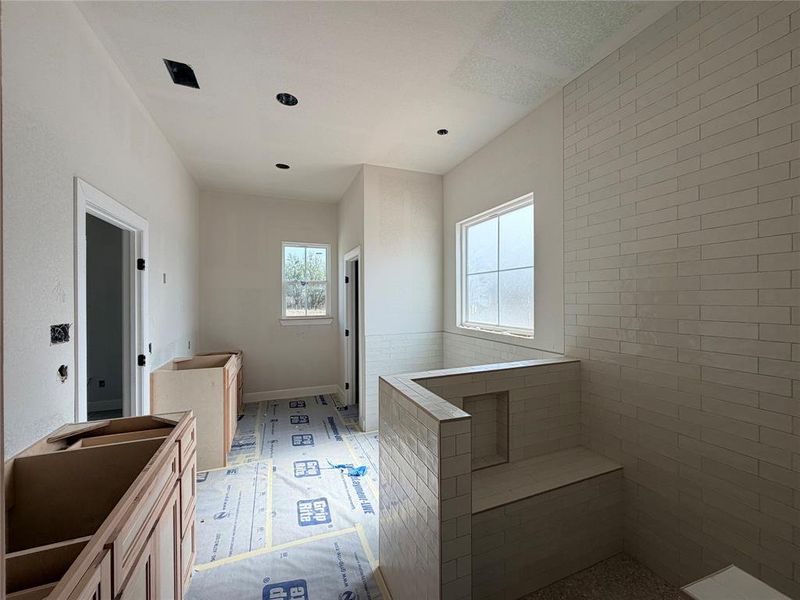 In-progress construction of a new home in Oak Water Ranch, Granbury, TX (Image 19). In-progress construction of a new home in Oak Water Ranch, Granbury, TX (Image 19).