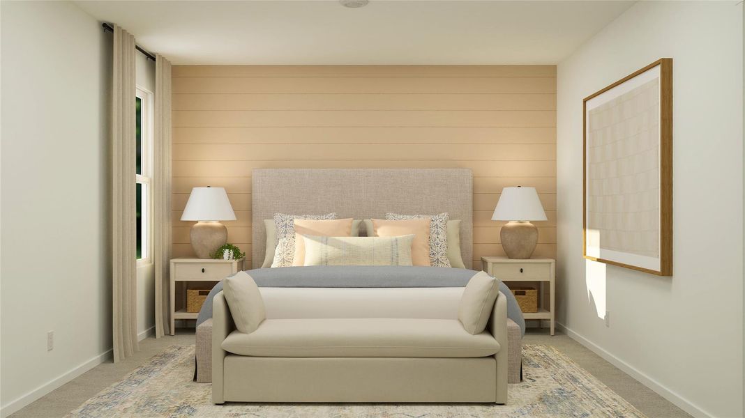 Furnished interior view inside a new home in The Grand Prairie, Hockley (Image 8).