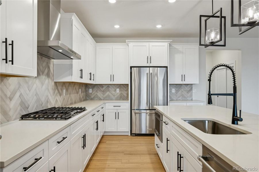 Furnished interior view inside a new home in Spring Valley Ranch, Elizabeth (Image 10).