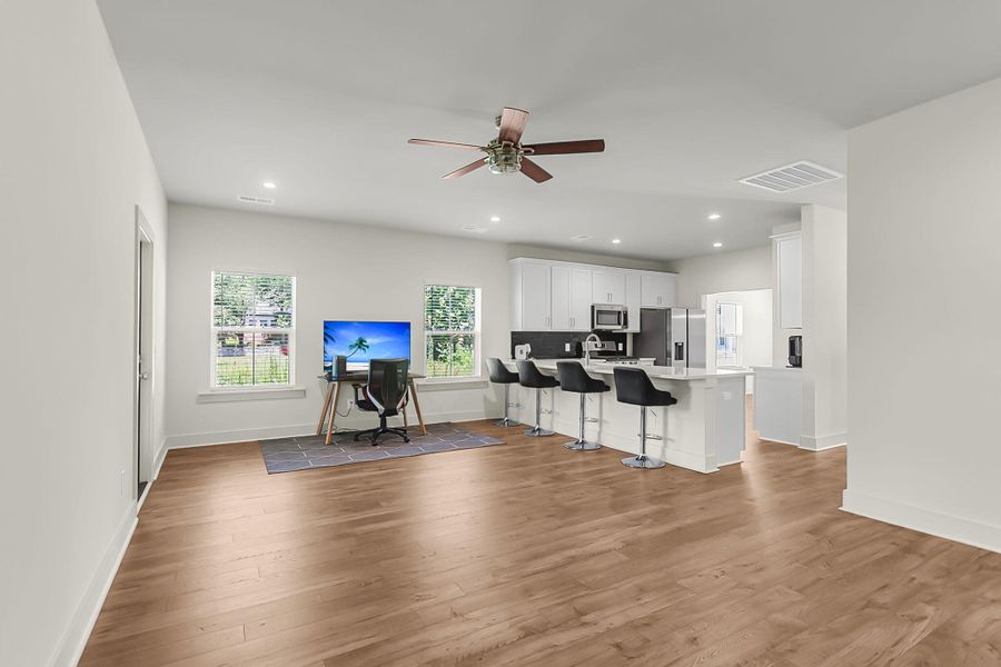 Furnished interior view inside a new home in , North Charleston (Image 9).