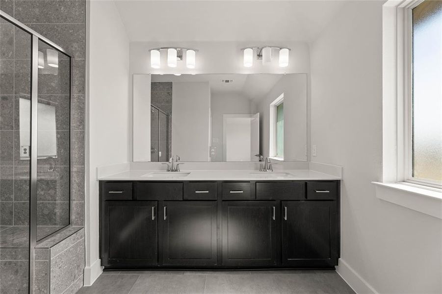 Furnished interior view inside a new home in Garden Collection at Harvest, Argyle (Image 8).