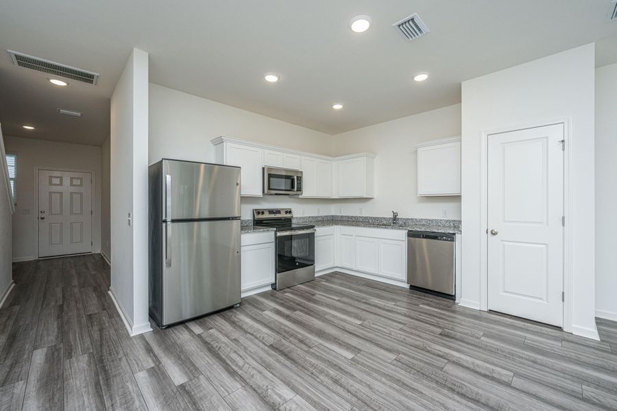Furnished interior view inside a new home in , Summerville (Image 6). Furnished interior view inside a new home in , Summerville (Image 6).
