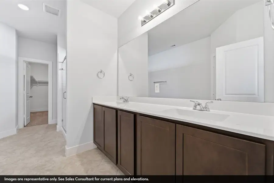 Representative furnished interior of a home built from the Aquila by CastleRock Communities in Chasin Heights, Converse (Image 10).