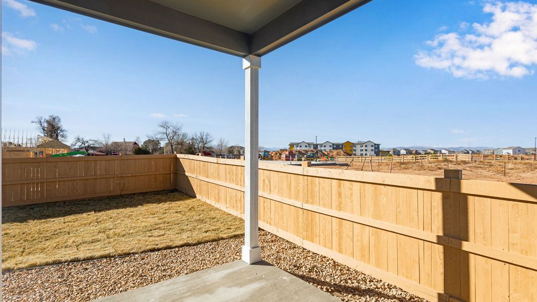 Exterior details and patio area of a home in Trevenna, Windsor (Image 4).