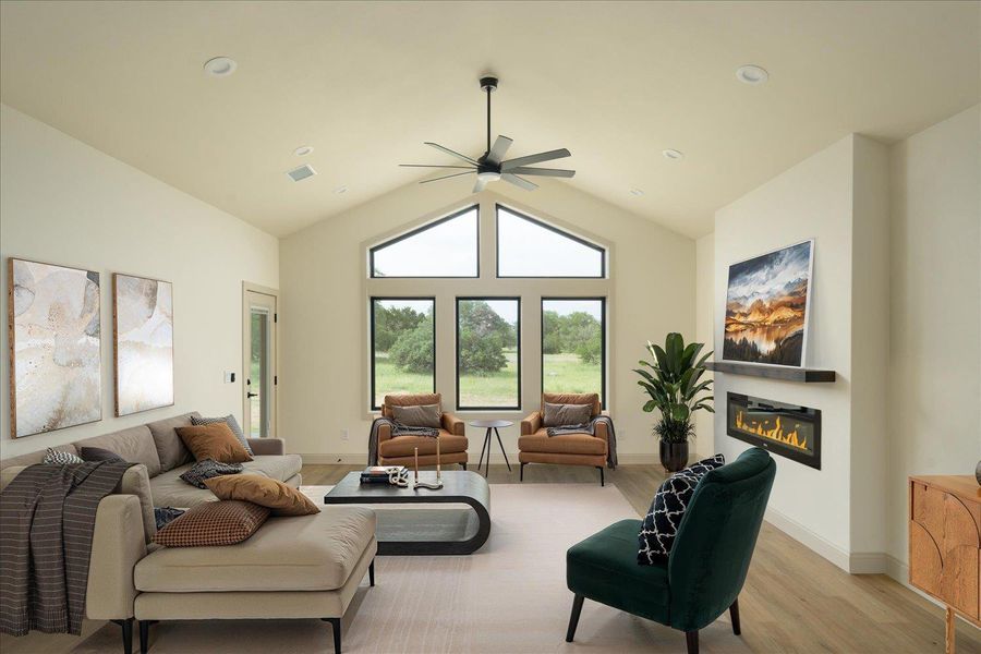 Furnished interior view inside a new home in , Horseshoe Bay (Image 6).