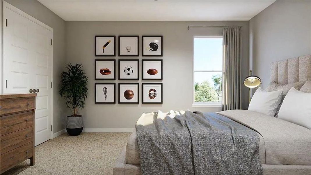 Furnished interior view inside a new home in Deer Creek, Fort Worth (Image 5). Furnished interior view inside a new home in Deer Creek, Fort Worth (Image 5).