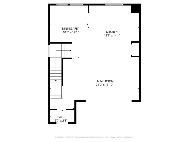 Second floor digital floor plan Second floor digital floor plan