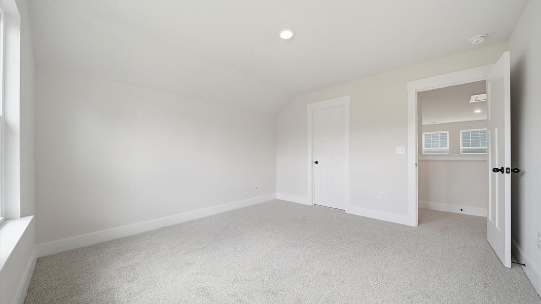 Furnished interior view inside a new home in Creeks at Midway, Anderson (Image 29).
