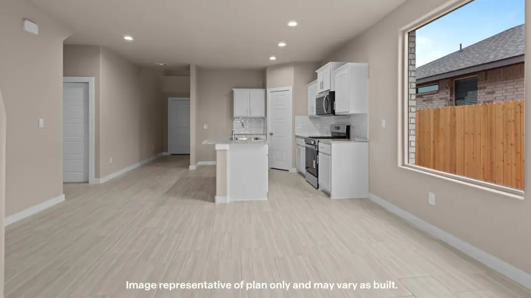 Furnished interior view inside a new home in Homestead at Parks Bell Ranch, Odessa (Image 7).