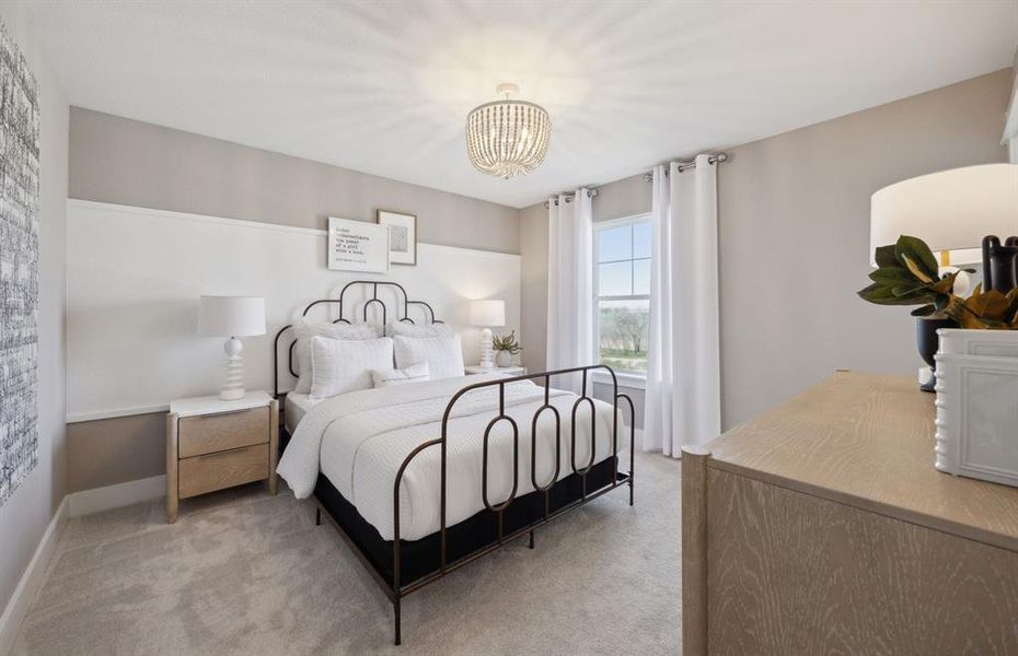 Secondary bedroom *photos may depict options and features that aren't available Secondary bedroom *photos may depict options and features that aren't available