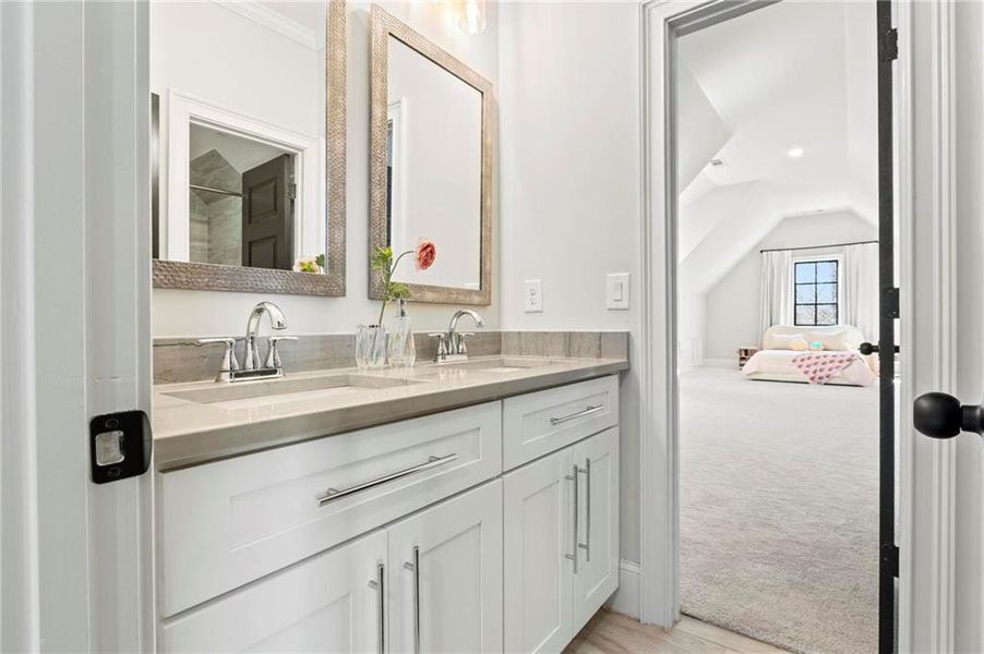 Furnished interior view inside a new home in Whitehall, Smyrna (Image 43).