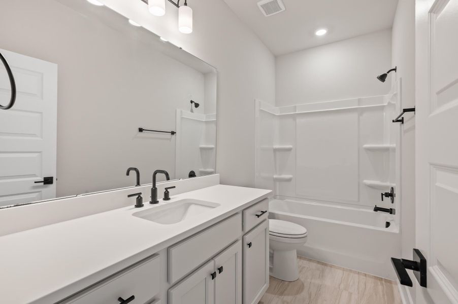 Furnished interior view inside a new home in Charleston County Homes, Mount Pleasant (Image 14).