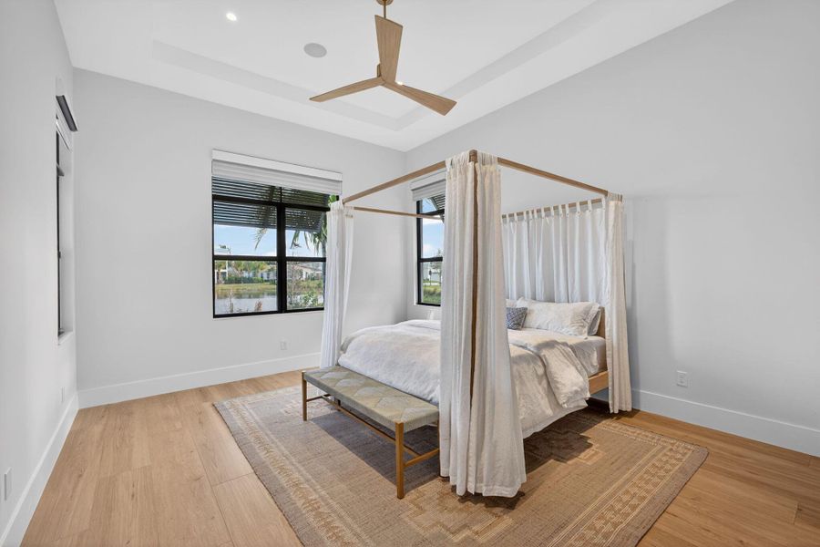 Furnished interior view inside a new home in , Palm Beach Gardens (Image 17).