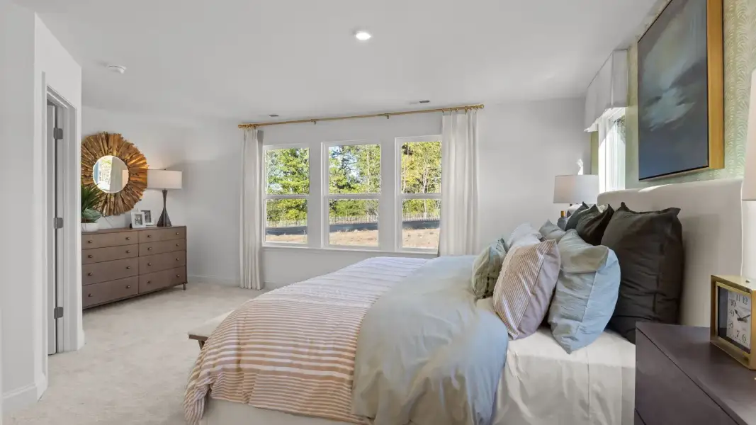 The Litchfield Plan by DBR Homes in Charlotte, NC - Primary Bedroom